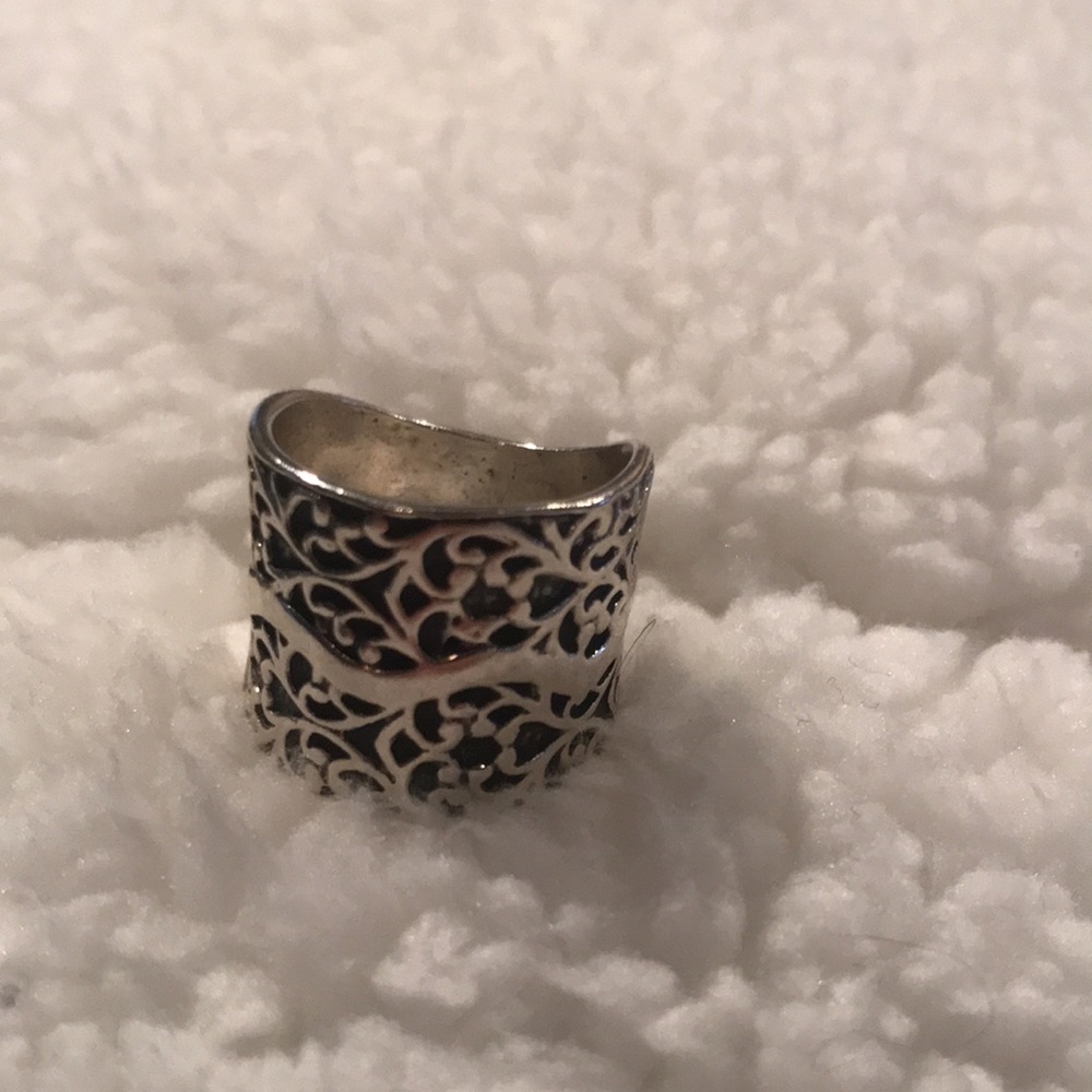 Silpada Vine Filigree Pattern Ring - image 3